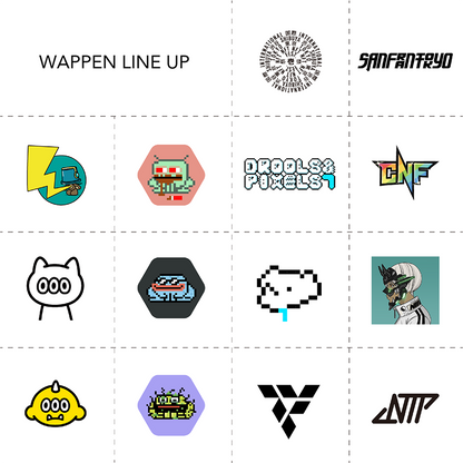 ＜LIMITED QUANTITY＞ SHIBUYA WEB3 MADE 5 PATCHES PACK
