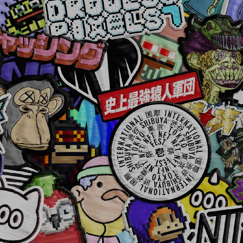 ＜LIMITED QUANTITY＞ SHIBUYA WEB3 MADE 5 PATCHES PACK