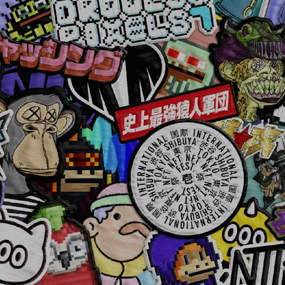 ＜LIMITED QUANTITY＞ SHIBUYA WEB3 MADE 5 PATCHES PACK